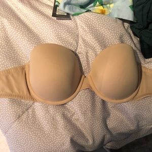 PINK strapless bra
